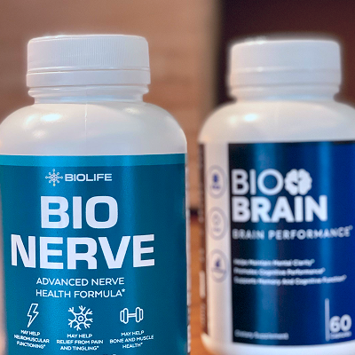 BioNerve Product Bottle.